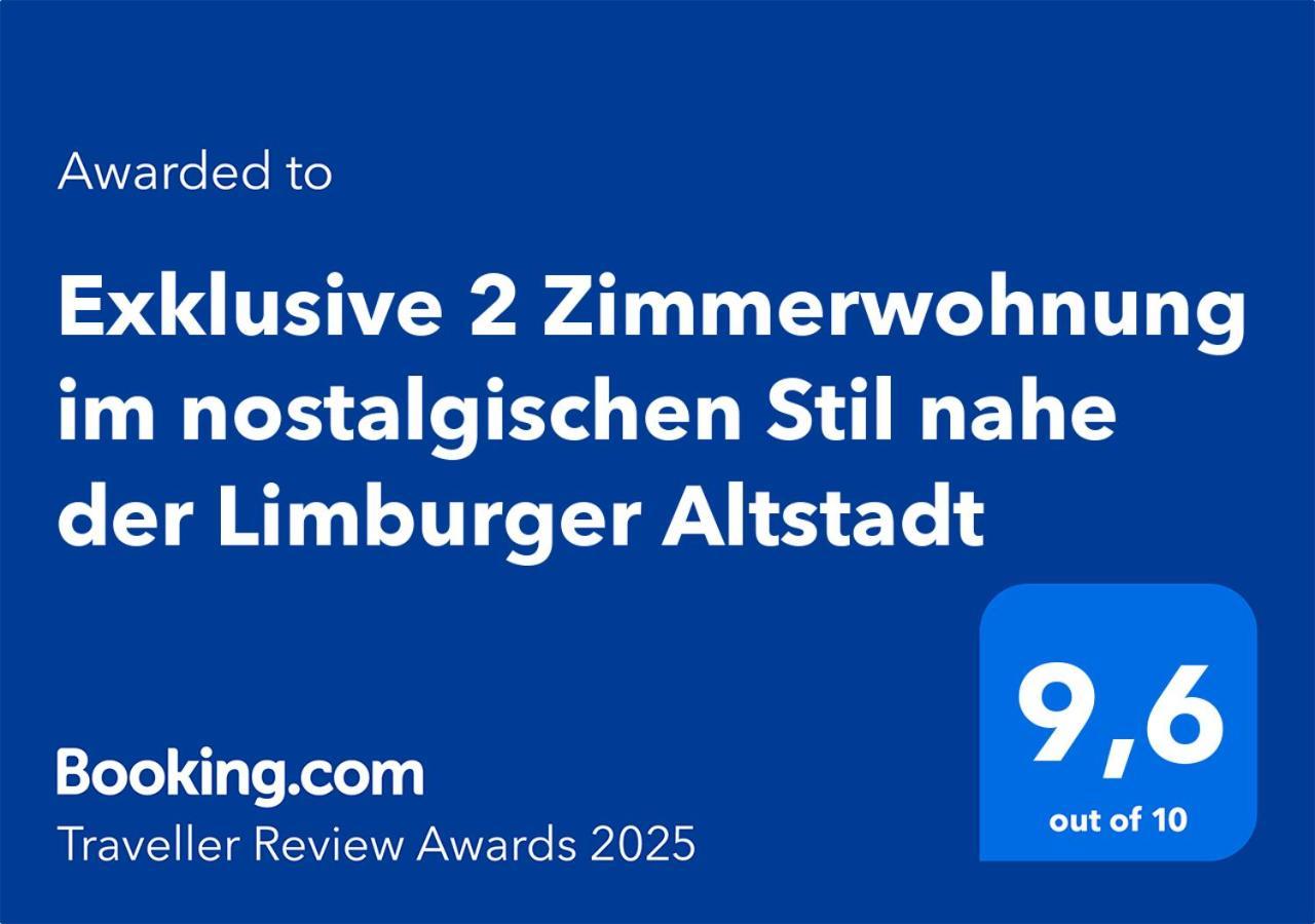 Exklusive 2 Zimmerwohnung Im Nostalgischen Stil Nahe Der Limburger Altstadt Лимбург-ан-дер-Лан Экстерьер фото